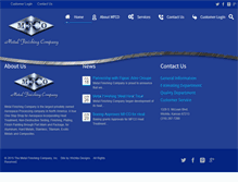 Tablet Screenshot of metalfinishingco.com